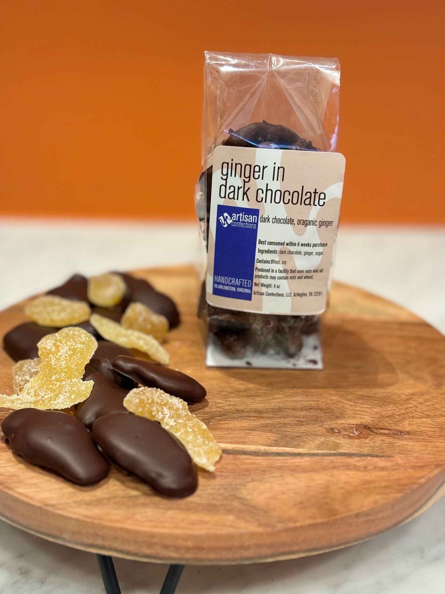 Chocolate covered Ginger