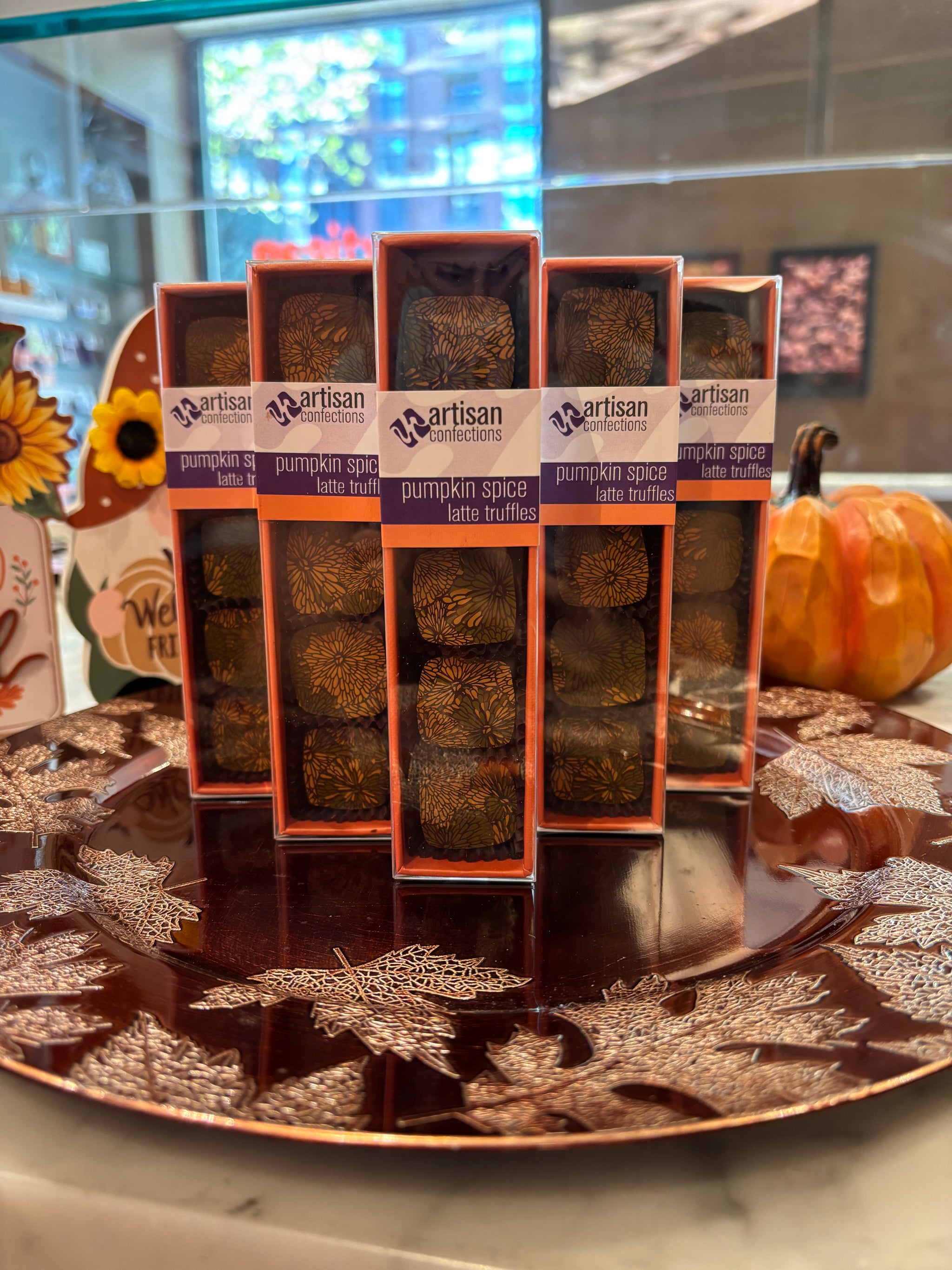 Pumpkin Spice Latte Truffles